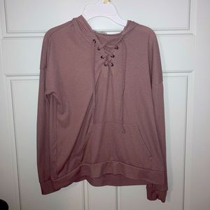 Mauve Pink Republic US Small Hoodie